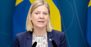 Sweden’s first female PM resigns hours after appointment