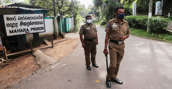 Sri Lankan prison riot leaves 6 inmates dead, 35 injured