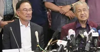 Mahathir secures Anwar’s support to return as PM