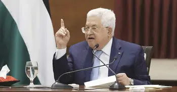 Palestinian president declares end to all agreements with Israel and US