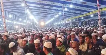 শায়েস্তাগঞ্জে মামুনুল হকের মাহফিলে মুসল্লিদের ঢল