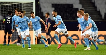 De Bruyne, Mahrez put Man City in driving seat against PSG