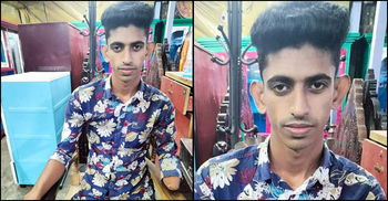 এক হাতেই পড়ালেখা ও কাজকর্ম সামলান অদম্য মুহিব