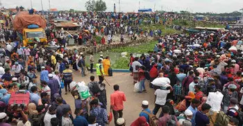 Homegoing bid: Thousands gather at Mawa ghat to cross Padma