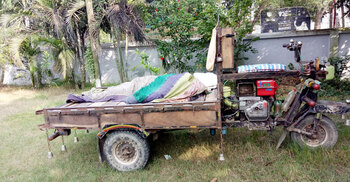 বাড়ির পাশের পুকুরে মিললো নিখোঁজ বৃদ্ধের মরদেহ