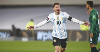 Messi breaks Pele record as Argentina rout Bolivia, Brazil stroll