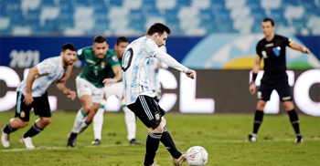 Messi scores twice as Argentina overrun Bolivia 4-1