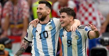 Messi and Alvarez fire Argentina past Croatia into World Cup final