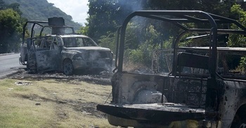 13 police killed in Mexico attack