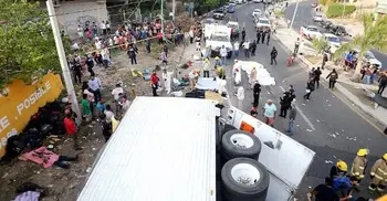 54 killed in Mexico truck crash