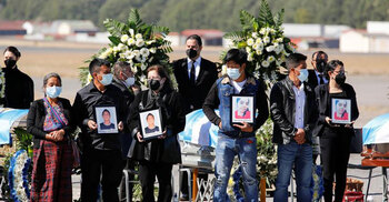 Bodies of 16 migrants massacred in Mexico arrive in Guatemala
