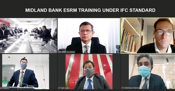 Midland Bank ESRM training under IFC Standard