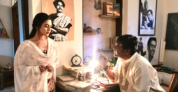 পরিচালক মিলন, নায়িকা নুসরাত ফারিয়া