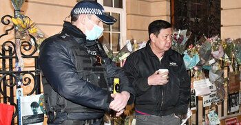 Myanmar ambassador says he’s locked out of London embassy in ‘coup’