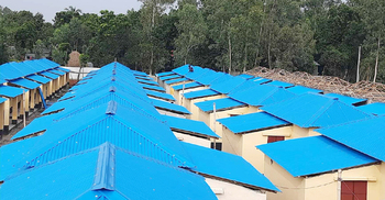 দখলমুক্ত জমিতে নির্মিত ঘরে থাকবে ৩০৭ পরিবার