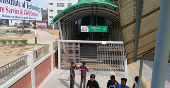 Metro rail Mirpur-10 station opens for commuters