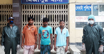 মির্জাপুরে ডাকাতির প্রস্তুতিকালে গ্রেফতার ৩