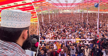 আজহারীর মাহফিলে লাখো মানুষের ঢল, নিরাপত্তায় ৫০০ পুলিশ