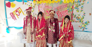 একদিনে এতিম দুই মেয়ের বিয়ে, পেলেন প্রধানমন্ত্রীর উপহার