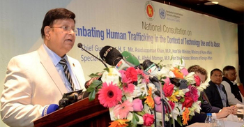 Momen urges developed nations to transfer anti-human trafficking technology