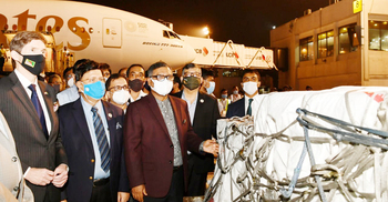 US’s Moderna, China’s Sinopharm vaccines arrive