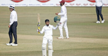 Mominul smashes ton in Chattogram Test