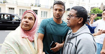 Shakib's mother also tests positive for Covid-19