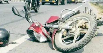 মোটরসাইকেল নিয়ন্ত্রণ হারিয়ে চালকসহ পথচারী নিহত