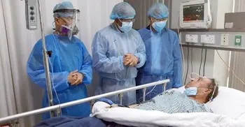 Moudud's health condition improves