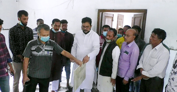 অনিয়মের কারণে হাসপাতালের সংস্কার কাজ বন্ধ করলেন এমপি