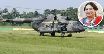 Corona-infected MP Salma Chy Ruma flown to Dhaka