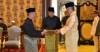 Muhyiddin sworn in as Malaysia's PM