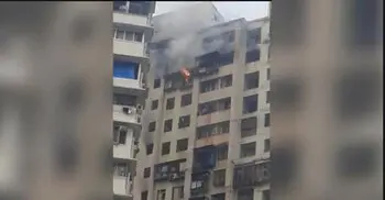 7 dead in huge fire at Mumbai high-rise building