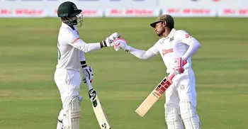 Bangladesh slide to 24 for 5 before Litton-Mushfiqur rebuild