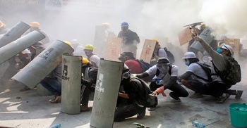 18 dead on bloodiest day of Myanmar anti-coup protests