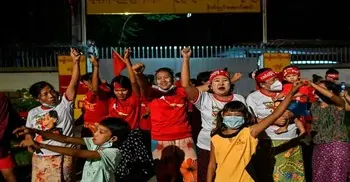 Aung San Suu Kyi's party returns to power
