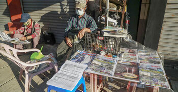 Myanmar lawmakers say they’re under house arrest after coup