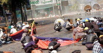 Myanmar sees deadliest day as 38 protesters killed
