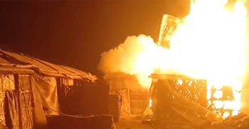 আগুনে পুড়ে ঘুমন্ত ইটভাটা শ্রমিকের মৃত্যু