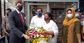 মেয়র আইভীর সঙ্গে যুক্তরাষ্ট্রের রাষ্ট্রদূতের সাক্ষাৎ