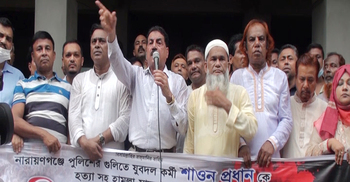 সরকার মানুষ মেরে আন্দোলন দমানোর চেষ্টা চালাচ্ছে: খোকন