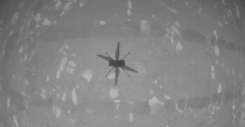 NASA’s Mars helicopter takes flight, 1st for another planet