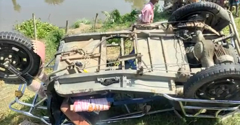 নাটোরে পিকআপের ধাক্কায় ইজিবাইকের ২ যাত্রী নিহত