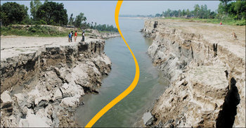 করোনার চেয়েও ভয়ঙ্কর নদী ভাঙন, দিশেহারা ১৫ হাজার মানুষ