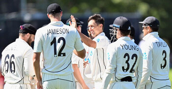 Latham hits 252 and Boult takes 300th wicket pile as NZ dominate