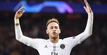 PSG's Neymar ruled out of Barca tie
