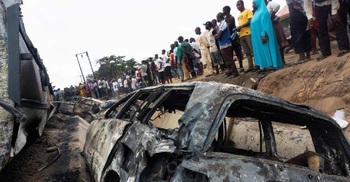 Gas tanker explosion kills 28 in Nigeria