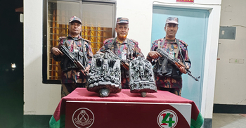 সীমান্তে অর্ধকোটি টাকার কষ্টিপাথরের মূর্তি উদ্ধার