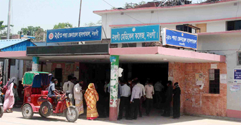 নওগাঁ হাসপাতালে সেন্ট্রাল অক্সিজেন চালু