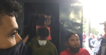 নারীকে বিবস্ত্র করে নির্যাতন মামলার ৯ আসামি আদালতে